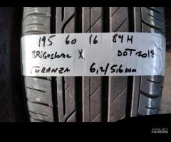 4 gomme usate bridgestone 195 60 16 89h estive