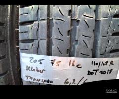 4 gomme usate kleber 205 75 16c estive