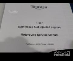 Manuale Triumph Tiger con motore 955i T3857017