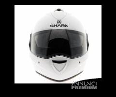 Casco modulare Shark EVOLINE SERIE 3 bianco nuovo - 1