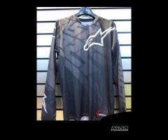 Maglia Jersey Alpinestars Racer Black / Gray Tg L