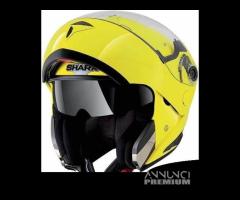 Casco modulare Shark Openline Hi Visibility