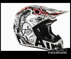 Airoh stelt moon racer white