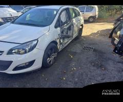 RICAMBI OPEL ASTRA J 1.4 TURBO BENZINA 2015 B14NET