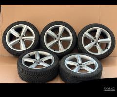 CERCHI IN LEGA R18 ORIGINALI AUDI A6 C6 COMPLETI