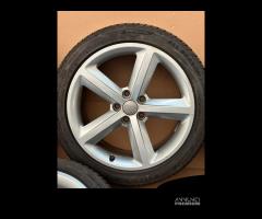 CERCHI IN LEGA R18 ORIGINALI AUDI A6 C6 COMPLETI