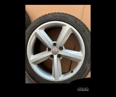 CERCHI IN LEGA R18 ORIGINALI AUDI A6 C6 COMPLETI