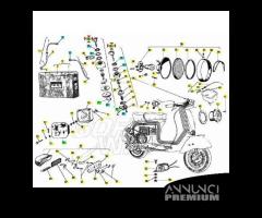 Chiave commutatore Vespa GS e SS