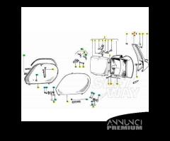 Copristerzo anteriore Piaggio Vespa PK HP 50 80 10