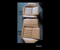 Tappezzeria completa pelle beige alfa 156