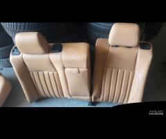 Tappezzeria completa pelle beige alfa 156