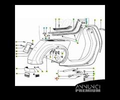 Molla cavalletto centrale Vespa PK XL FL FL2 N 216