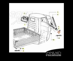 Scudetto esagonale Piaggio Ape P FL TM Vespa Sprin