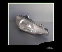 Faro Fanale Proiettore Destro DX VALEO PEUGEOT 206