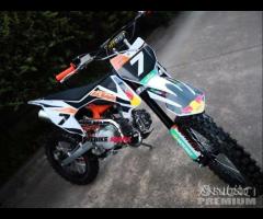 NUOVA Pit Bike 125 17/14 repica KTM REDBULL CROSS