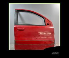 Porta Anteriore Destra DX ROSSO FIAT PANDA 2Q Berl - 1