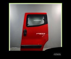 Porta Posteriore Sinistra SX ROSSO FIAT QUBO 3N Mo - 1