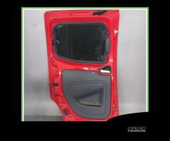 Porta Posteriore Sinistra SX ROSSO FIAT QUBO 3N Mo - 2