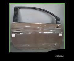 Porta Anteriore Destra DX MARRONE FIAT 500 3P Berl - 1