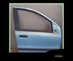 Porta Anteriore Destra DX AZZURRO FIAT PANDA 2Q Be - 1