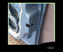 Porta Anteriore Destra DX AZZURRO FIAT PANDA 2Q Be - 4