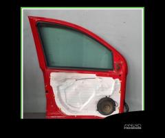 Porta Anteriore Sinistra SX ROSSO FIAT PANDA 3U Be - 2