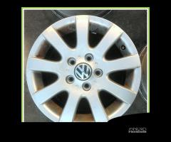 Cerchi in Lega VOLKSWAGEN Golf 5 15 15\" 6.5J 5x11 - 4