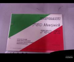 Ducati montjuich 750 750 f1 catalogo ricambi