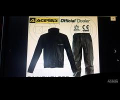 Set tuta antiacqua acerbis