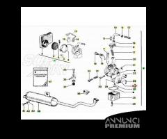 Galleggiante carburatore Piaggio Ciao Dell'Orto SH - 3