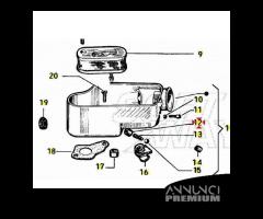 Boccola vaschetta carburatore per Vespa PX PXE T5 - 2