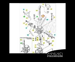 Membrana carburatore 27 mm per scooter Minarelli 1 - 2