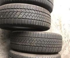 4 gomme usate invernali continental 235 50 19