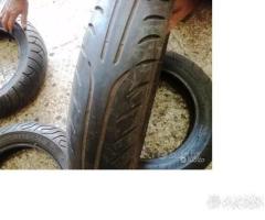 Gomma pneumatico usato moto 110 90 16 michelin Tkv