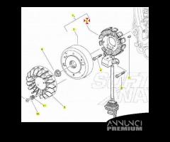 Statore per Piaggio con motore Leader 125 - 150 - - 4