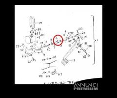 Pistone pompa freno per Ape 50 190 TL1 AD AR MPA1 - 2