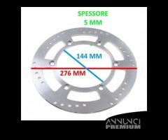 Disco freno anteriore per Honda XL 600 V Transalp - 2