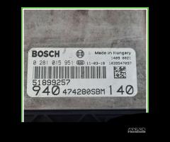 Centralina Motore Iniezione ECU BOSCH 0281015951 A