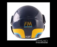 Casco Jet epoca Fimez Mixer PL con frontino e para