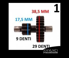 Ingranaggio mozzo posteriore Piaggio Ciao da 9 e 2 - 3