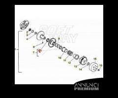 Anello boccolo variatore 40-47-4 Piaggio Zip Velof