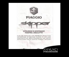 Kit supporto piastra bauletto per Piaggio Skipper - 3