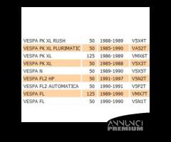 Pomello cavo cofano con supporto Vespa PK 234421 2