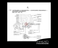 Dado contralbero equilibratura Gilera RX RV