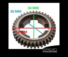 Ingranaggio cambio 3 marcia Benelli 4V da 38 denti - 3
