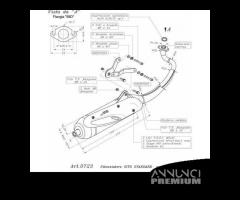 Scarico Sito 0723 Peugeot Jetforce Ludix Speedfigh - 3