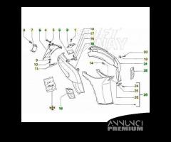 Kit adesivi incompleto fianco laterale Piaggio NRG