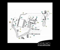 Tubo testa radiatore Aprilia SR Factory Carburator - 2