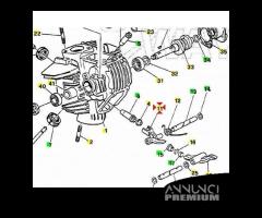 Bilanciere chiusura valvole per Cagiva Alazzurra D - 3