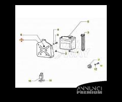 Scatola portabatteria Piaggio Vespa Px - 230750